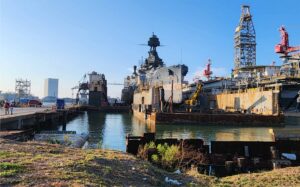 Battleship Texas Dry Dock