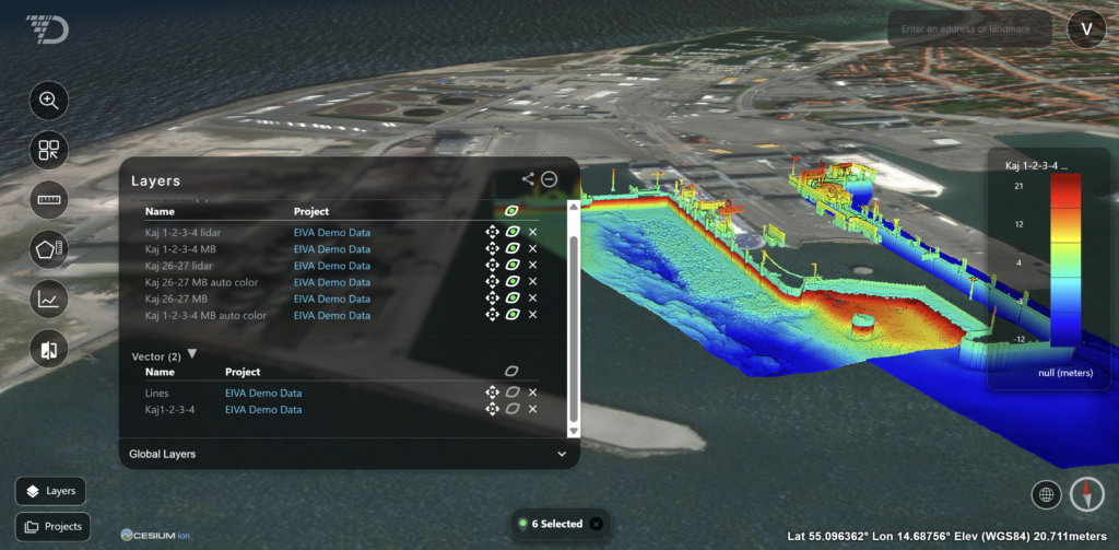 3D Survey of Port